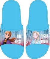 Disney Frozen slippers - blauw - maat 25/26