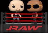 Pop! Moment: WWE - The Rock VS Stone Cold in Wrestling Ring FUNKO