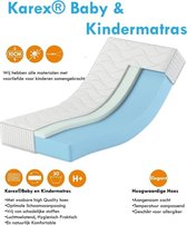 Karex® Kindermatras 70x140 Hybridschuim 10cm hoog Schuimmatras
