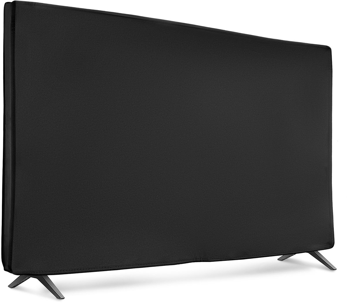 kwmobile tv hoes voor 40" TV cover - Beschermhoes voor televisie - Voor binnengebruik - Tegen vuil en stof - In zwart