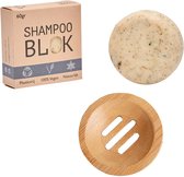 KAMILLE shampoobar + Bamboe zeephouder in cadeauverpakking