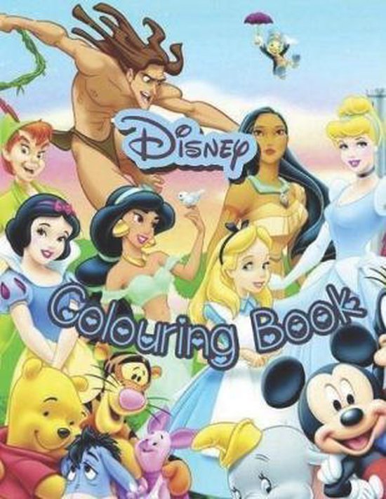 Disney Colouring Book, Souelh Uk | 9798681948544 | Boeken | bol.com