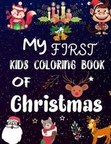 My First Kids Coloring Book Of Christmas
