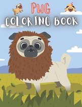 Pug Coloring Book