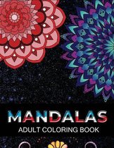 Mandalas adult coloring book