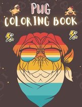 Pug Coloring Book