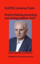 Positive thinking, preventing and solving problems