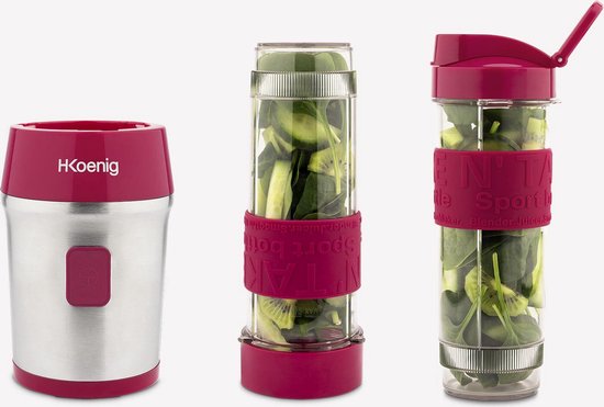 H. Koenig SMOO10 - Blender To Go - met drinkbekers van H.Koenig — afbeelding 3