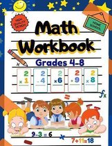 Math Workbook Grades 4-8