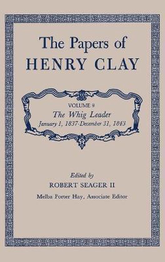 The Papers of Henry Clay - cover