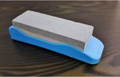 Messenslijper Steen. Afmetingen slijper: 15x4,5x4cm  Verpakking: blister. Werkt uitstekend.