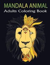 Mandala Animal Adults Coloring Book