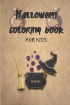 Halloween coloring book for kids