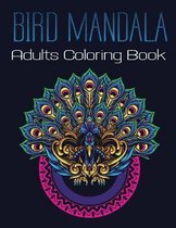 Bird Mandala Adults Coloring Book
