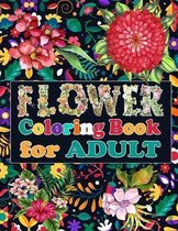 Flower Coloring Book for Adult