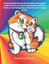 Animali bellissimi - Questo adorabile libro da colorare e pieno di una grande varieta di animali da colorare: animali marini, animali da fattoria, animali della giungla, animali de