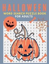 Halloween Word Search Puzzle Book For Adults