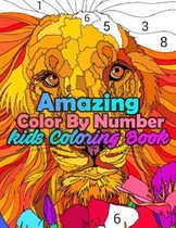 Amazing Color By Number Kids Coloring Book