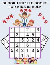 Sudoku Puzzle Books for Kids in Bulk: