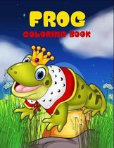 Frog coloring book