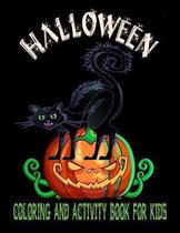 Halloween coloring And Activity Book For Kids