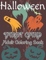 Halloween Tarot Card Adult Coloring Book