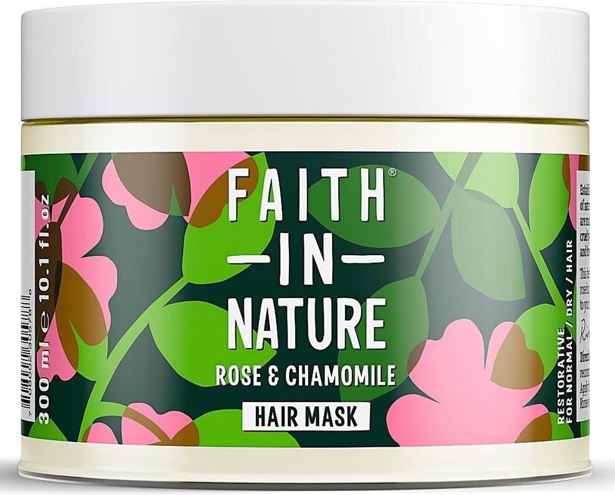 Faith In Nature Hair Mask - Rose & Chamomile
