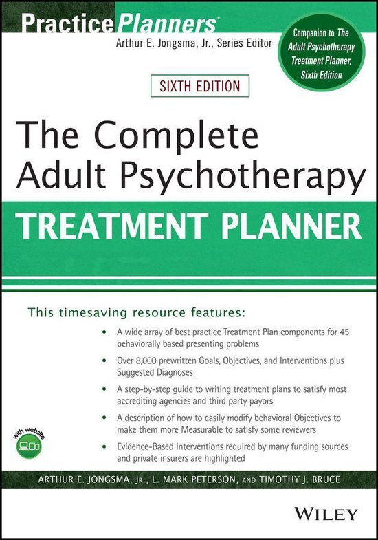 PracticePlanners - The Complete Adult Psychotherapy Treatmen ... - cover