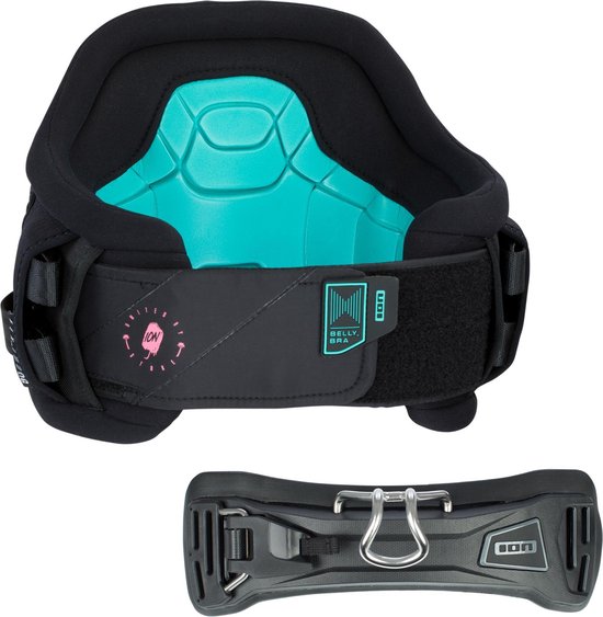 ION Dames Kitesurf trapeze Nova 6 Harness Black/Pistachio M