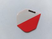 Supersonic 2 colours Dart Flights - 10 sets (30 stuks) - 100 micron dik