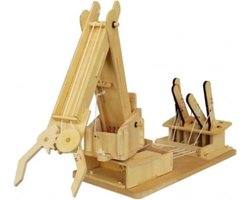 Mega Builder Crane - Houten Modelbouwkit
