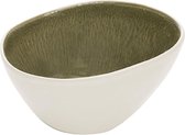 Cosy en Trendy Spirit Olive - Kommetje - 10.5x8xh6cm - Keramiek - (Set van 6) en Yourkitchen E-kookboek