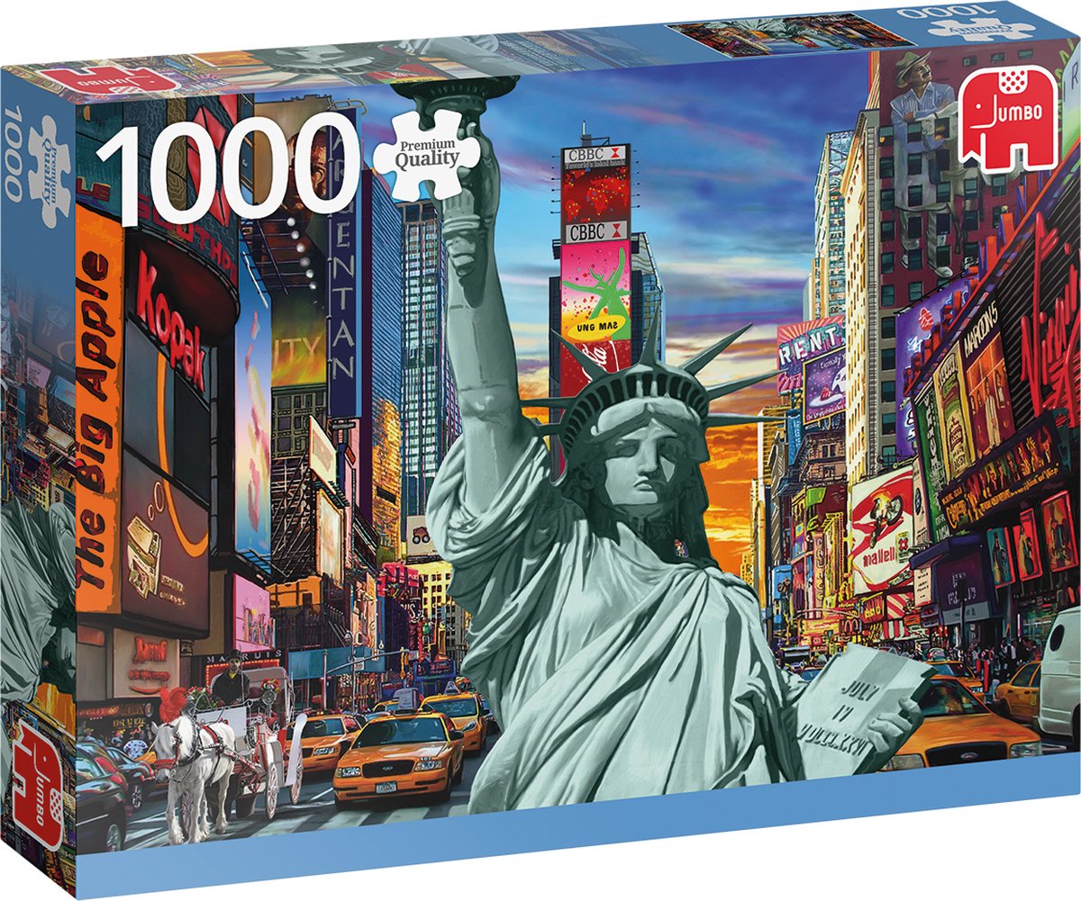 Jumbo Premium Collection Puzzel New York City - Legpuzzel - 1000 stukjes