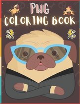 Pug Coloring Book