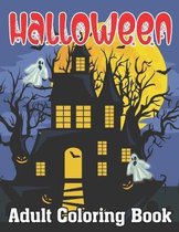 Halloween Adult Coloring Book