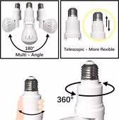 360 graden Wi-Fi IP HD 1080P IP Camera verborgen in lamp | E27 fitting en incl. SD 32Gb memory card