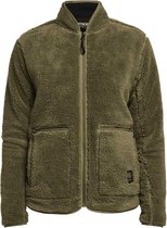 Tenson Nechako Pile Jkt W - Fleece Vest - Dames - Olijfgroen - Maat XL