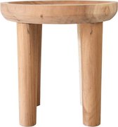 Moodadventures | Bijzettafels | Tafel Suar Hout XL Rond | Ø 60 cm.