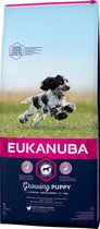 Eukanuba hondenvoer  dog growing puppy medium breed 12kg