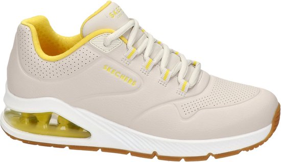 Skechers Uno 2 2Nd Best Dames Sneakers - Ecru - Maat 37 | bol.com