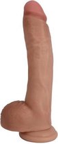 Realistische Dildo Met Zuignap 25 CM - beige