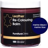Leer Balsem - Kleur : Marine Blauw / Navy Blue - Herstel en Beschermen van Versleten Leer en Lederwaar – Leather Re-Colouring Balm