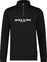 Ballin Amsterdam -  Heren    Sweater  - Zwart - Maat XS