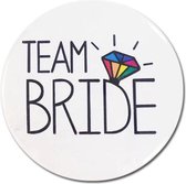 BRIDE TO BE -Team bride - 5 stuks -vrijgezellenfeest  -team bride button -Badge - Button - voor Vrijgezellenfeest - Bachelorette party - Bruid - Bruiloft - Versiering - Decoratie -