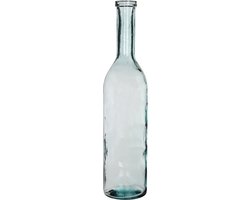 Mica Decorations Flesvaas groot - Rioja - transparant - eco glas - 18 x 75 cm