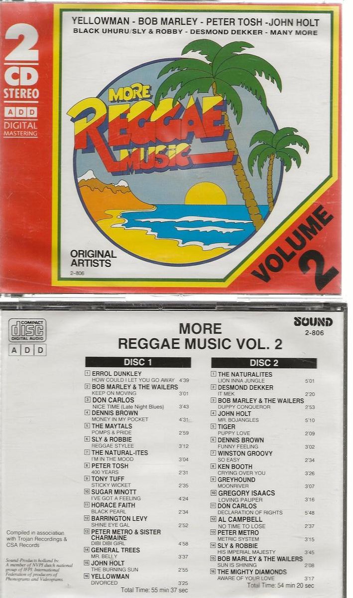 MORE REGGAE MUSIC volume 2