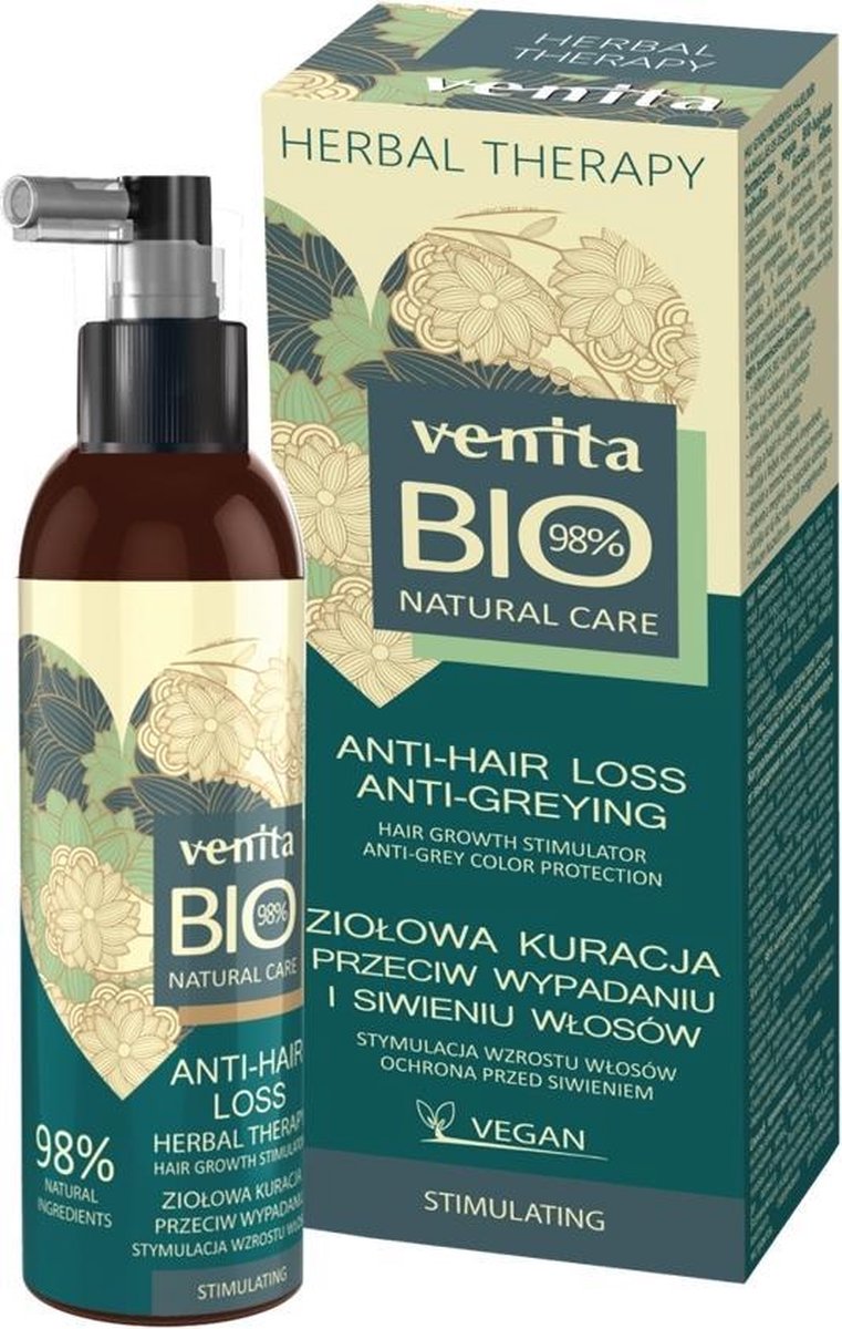 Venita - Bio Natural Care Anti Hair Loss Herbal Treatment Against Hair Loss And Hair Loss 200Ml