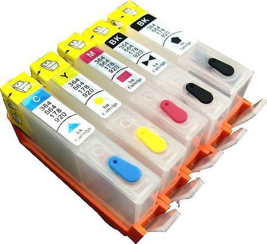 Inktmedia® huismerk - Inktcartridge - Alternatief voor de HP 364 Serie  Hervulbare... | bol.com