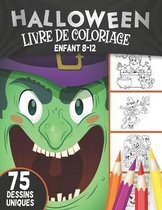 Halloween livre de coloriage enfant 8-12