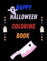 Happy Halloween Coloring Book